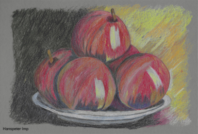 apples on peel