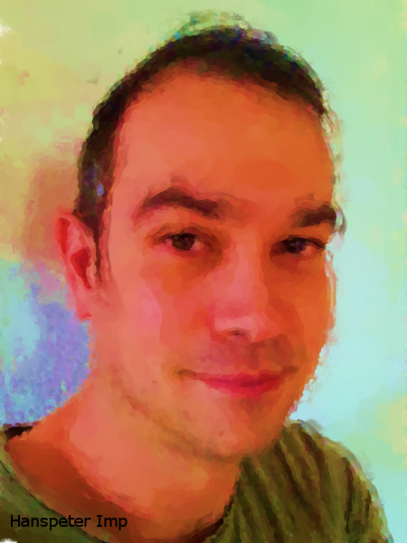 Hanspeter Imp Artist Self Portrait