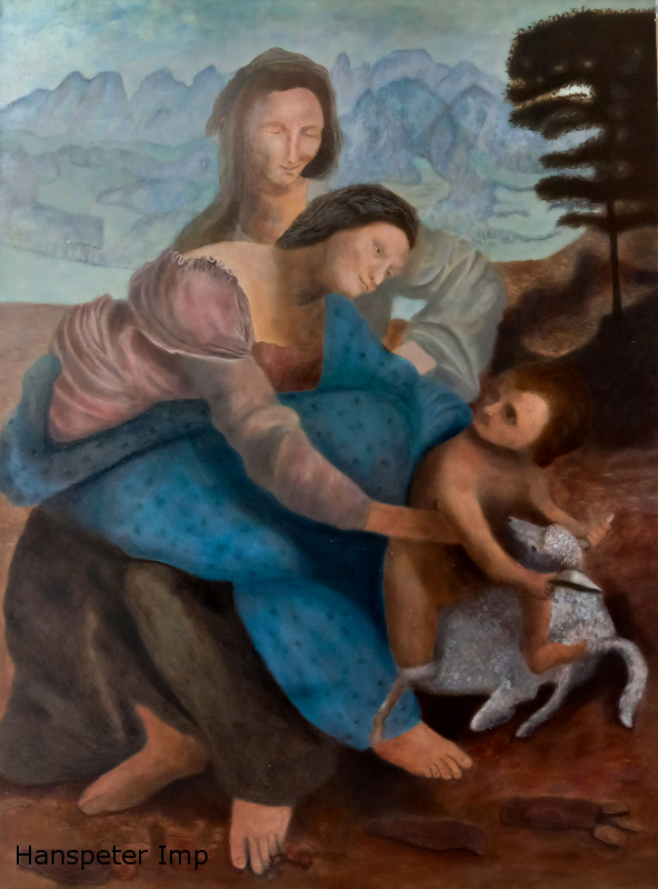 the virgin and child with saint anne da vinci